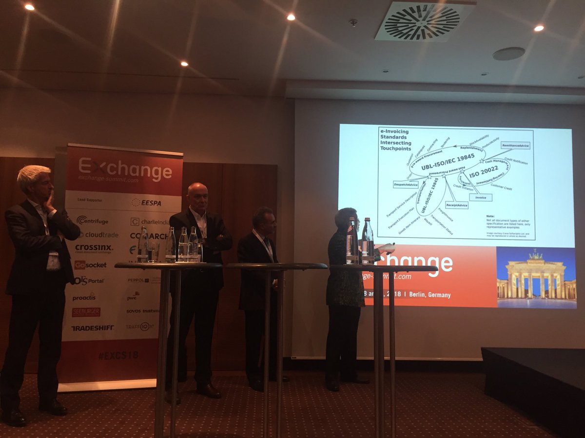 p2pnetwrk's tweet photo. “Blockchain may be the answer to providing one universal platform, but data is still important. We’re still going to need standards” #EXCS18 https://t.co/PsObli6e0G