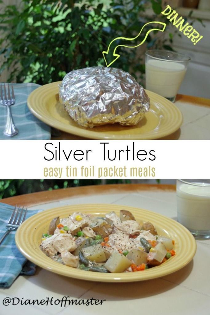 suburbiaU's tweet photo. How to Make Silver Turtles, an easy tin foil packet meal the whole family will love! via @DianeHoffmaster https://t.co/dHG2284tEf https://t.co/GQyfIXvxFB