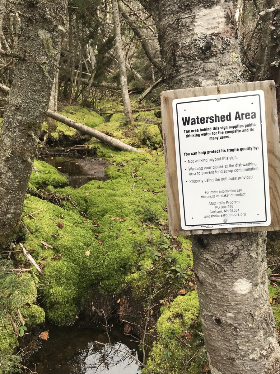 NicoleW16484510's tweet photo. In the Whites its very important to maintain the watersheds of the streams and rivers that flow down the mountains as many hikers rely on these water sources. #AquaEco2018 https://t.co/9r7giKauNw