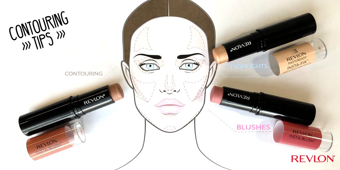 REVLONMexico's tweet photo. Logra un maquillaje perfecto con nuestros tips para contornear el rostro con nuestros #InstaFix e #InstaBlush https://t.co/VpZvFhX4Bw