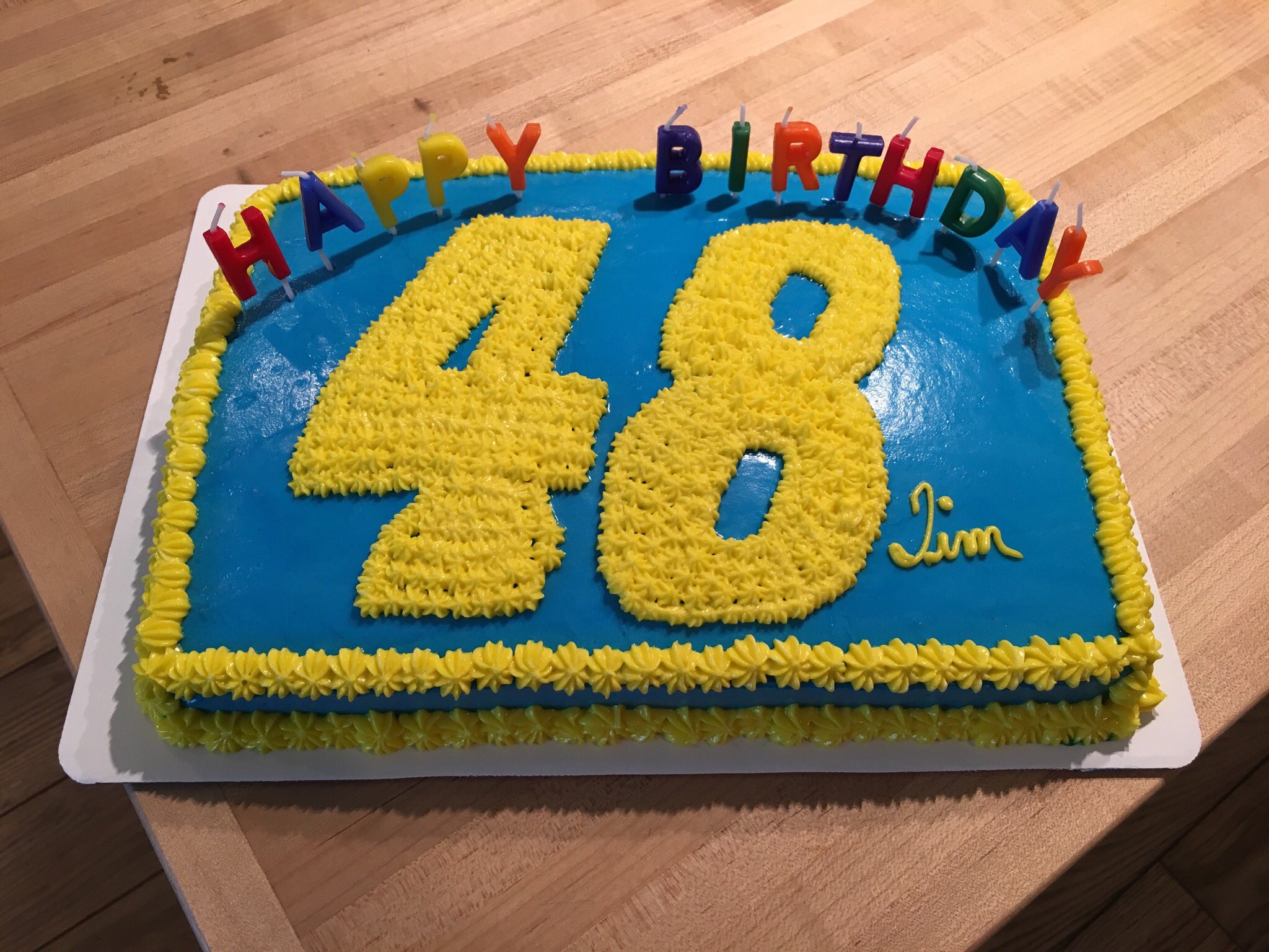 Happy birthday to my sweet son. He s a big Jimmie Johnson fan 