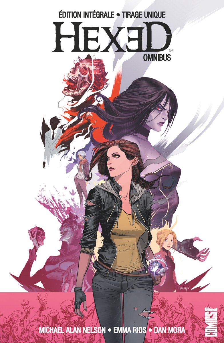 GlenatComics's tweet photo. "Lucifer" est une as de la voltige et une voleuse professionnelle d’artefacts magiques. Mais le jour où elle accepte le job de trop, elle déclenche accidentellement un mal ancien susceptible de mettre l’humanité en péril. 
HEXED OMNIBUS - en librairie : https://t.co/uf4Nn2QC3M https://t.co/Zgq3KOlg8I