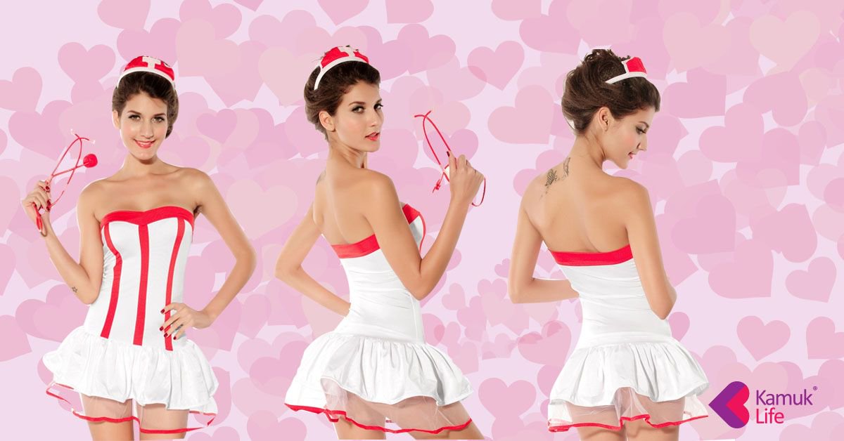 KamukLife's tweet photo. Address all his pains and miseries naughtily by dressing up as a hot nurse with this naughty costume. Buy now: https://t.co/NAq17tybwt
#SensualNightsWithKamukLife #LiveAkamukLife #LoveYourself #ActiveSexualLife #ReviveYourPassionateNights #TeddyLingerie #BabyDoll #NightGlow https://t.co/SM3dq91KiQ