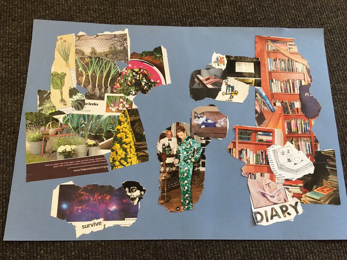 HazelWarrenSLT's tweet photo. Art therapy: experiential learning @CityLitSLT -can see how this approach might be appropriate for many client groups and for staff! https://t.co/TwAaHijfbe