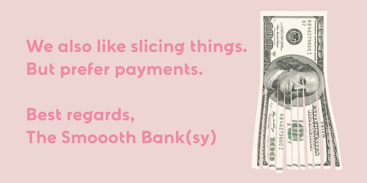 Yeah, we know. It’s irresistibly fun to slice things. #Banksy