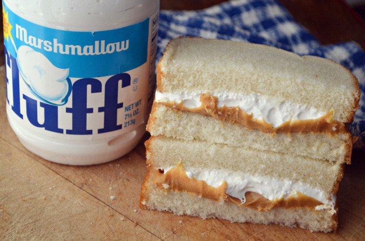 kimtracyprince's tweet image. Today is National #Fluffernutter Day! We used to eat these all the time when I was a kid. Thanks for letting me know, @HungryGirl!