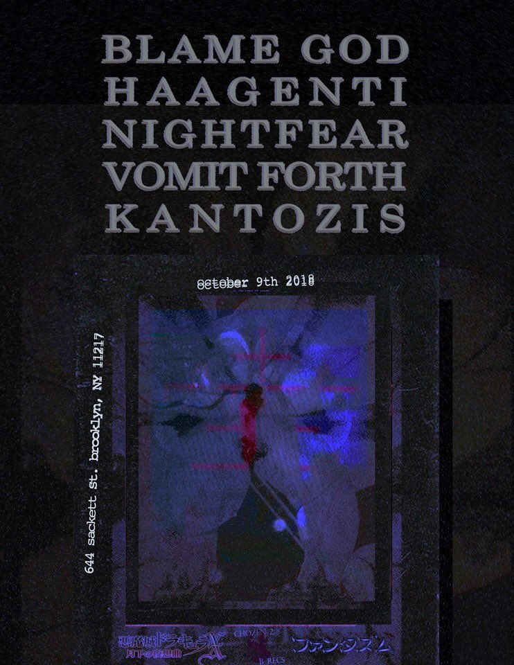 tomorrow in Brooklyn @ Lucky 13 Saloon. 
might be our last show for 2018, might not. who knows. see ya there