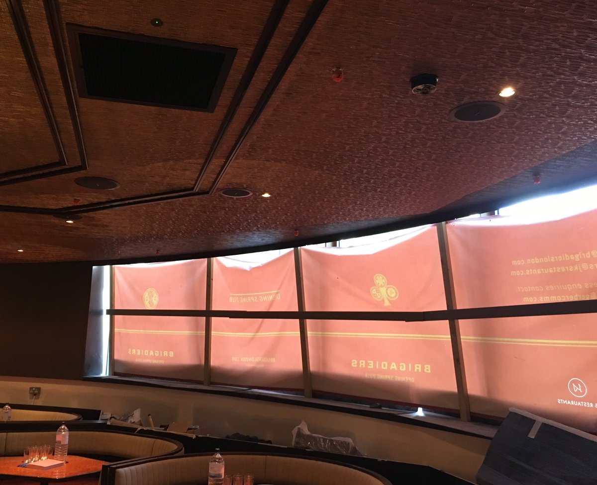 Clear_CIP's tweet photo. A restaurant project that we @Clear_CIP carried out for @brigadiersldn at Bloomberg Arcade. #interiors #Clear_CIP #ClearInteriorProjectsLtd #ClearInteriorProjects #Partitions #SuspendedCeilings #Ceilings #MFCeiling #InteriorFitout #Brigadiersldn #restaurant #RestaurantFitout https://t.co/LiBp3AvuL4