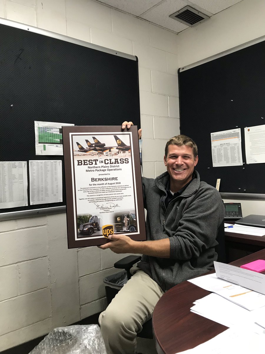 Berkshire team celebrating Best in Class for the month of August! Great job Berkshire !