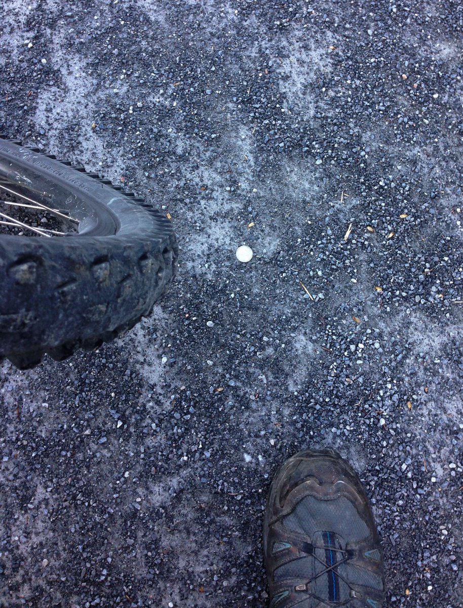 derektilley321's tweet photo. Usually pretty skeptical when it comes to things that can't be explained using logic & reason, but this finding dimes thing has me wondering. Out for an early ride this morning, stopped for a drink of water & this is what see as I reached down for my water bottle. #findingdimes https://t.co/DCYtbGtE2A