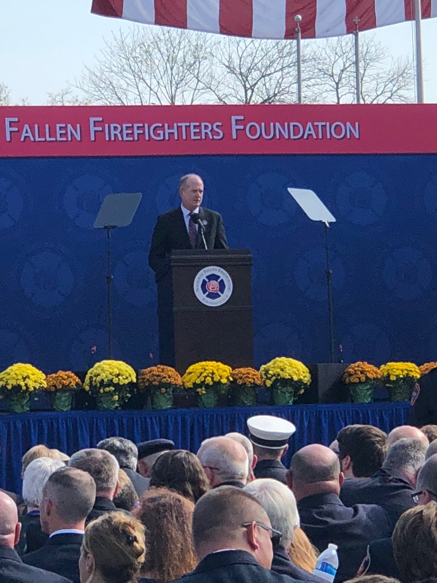 NFPA's tweet photo. We are so glad to have participated in the @nfff_news Memorial Weekend this past weekend where 103 Fire Heros were honored. #FireHero2018 https://t.co/LX6Crluuqu