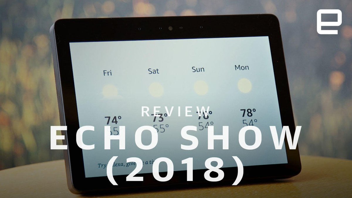 Amazon Echo Show (2018) review: Bigger and better in almost every way engt.co/2OKWNWB https://t.co/Xc5ekOVzbp