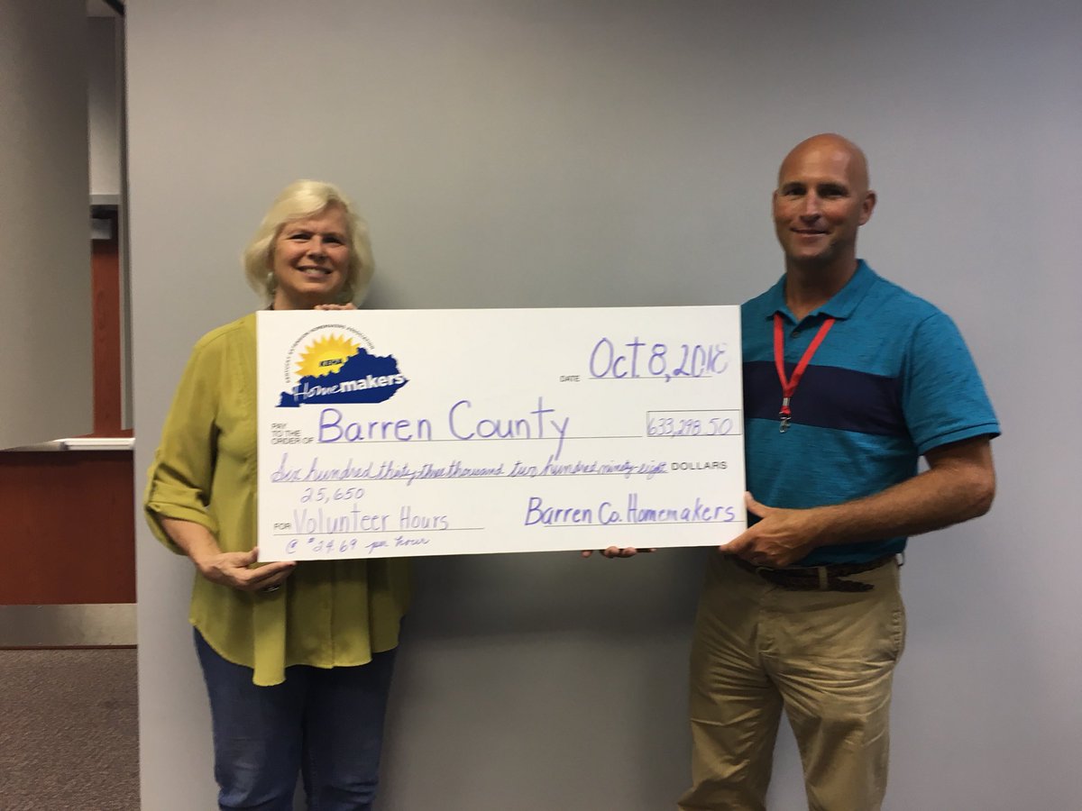 Proclamation Signing for Homemaker Week! Proud to support our Barren County Homemakers!