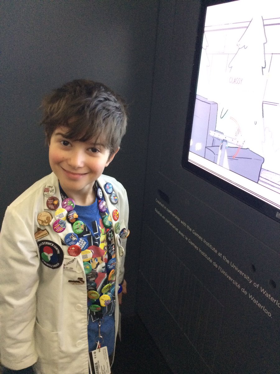 curiouskidprof's tweet photo. I’m back!! I just can’t stay away from @OntScienceCtr! #science #stem #quantum https://t.co/BD7AkSTi2D