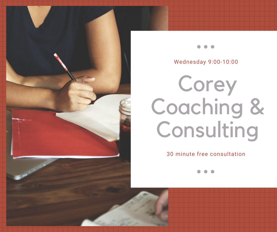 perchstudios's tweet photo. This Wednesday Denise Corey of Corey Coaching & Consulting will be available for a FREE 30 minute consultation from 9-10 #perchcoworking. https://t.co/FONW6IQ1Xf