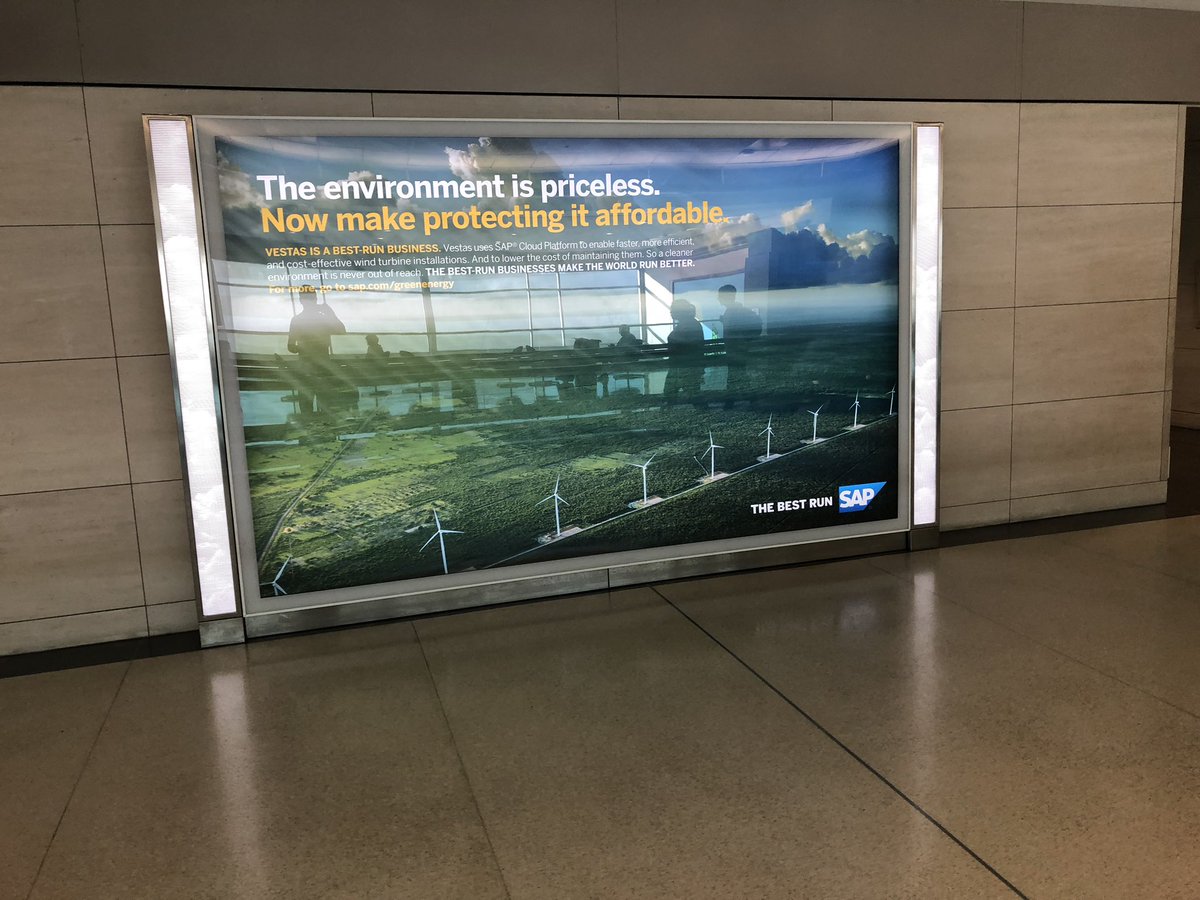 glenlally's tweet photo. #SAP @ #SFO https://t.co/bva0JloA8a