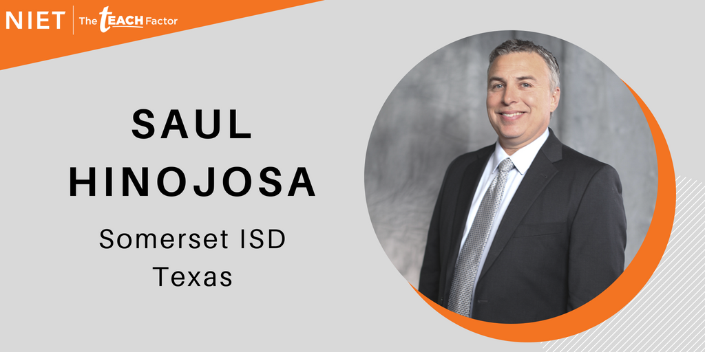 NIETteach's tweet photo. Strong #TeacherLeadership drives results in #SchoolImprovement. Just ask #TeachFactor Fellow and #superintendent @saulhino. His district, @somersetisd, saw improvement in all core subject areas last year. Now thatβs Teacher Leadership in action! https://t.co/jB8uLHRJKB