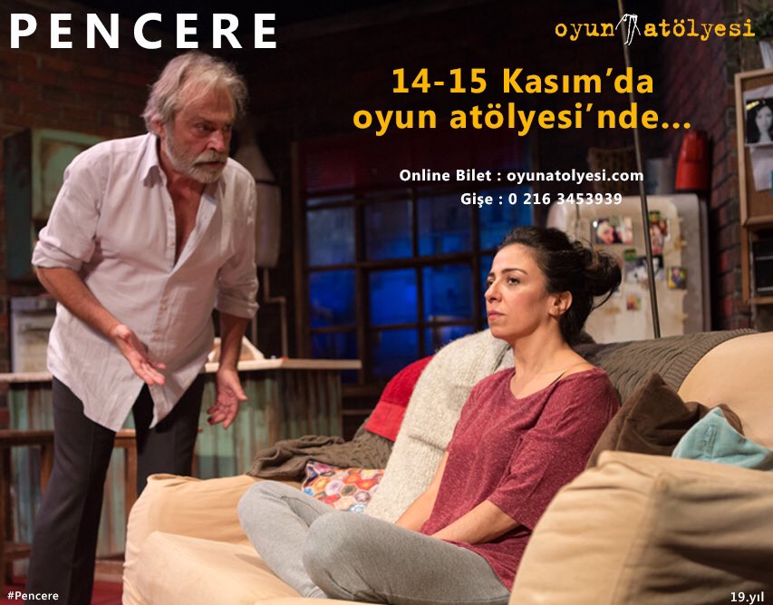 توییتر oyun atolyesi در توییتر pencere 14 15 kasim biletleri satisa cikmistir biletler https t co ge0vo4h3ax 0216 345 39 39 pencere halukbilginer birkanuz esrabezenbilgin kursatdemir oyunatolyesi tiyatro davidhare skylight https t