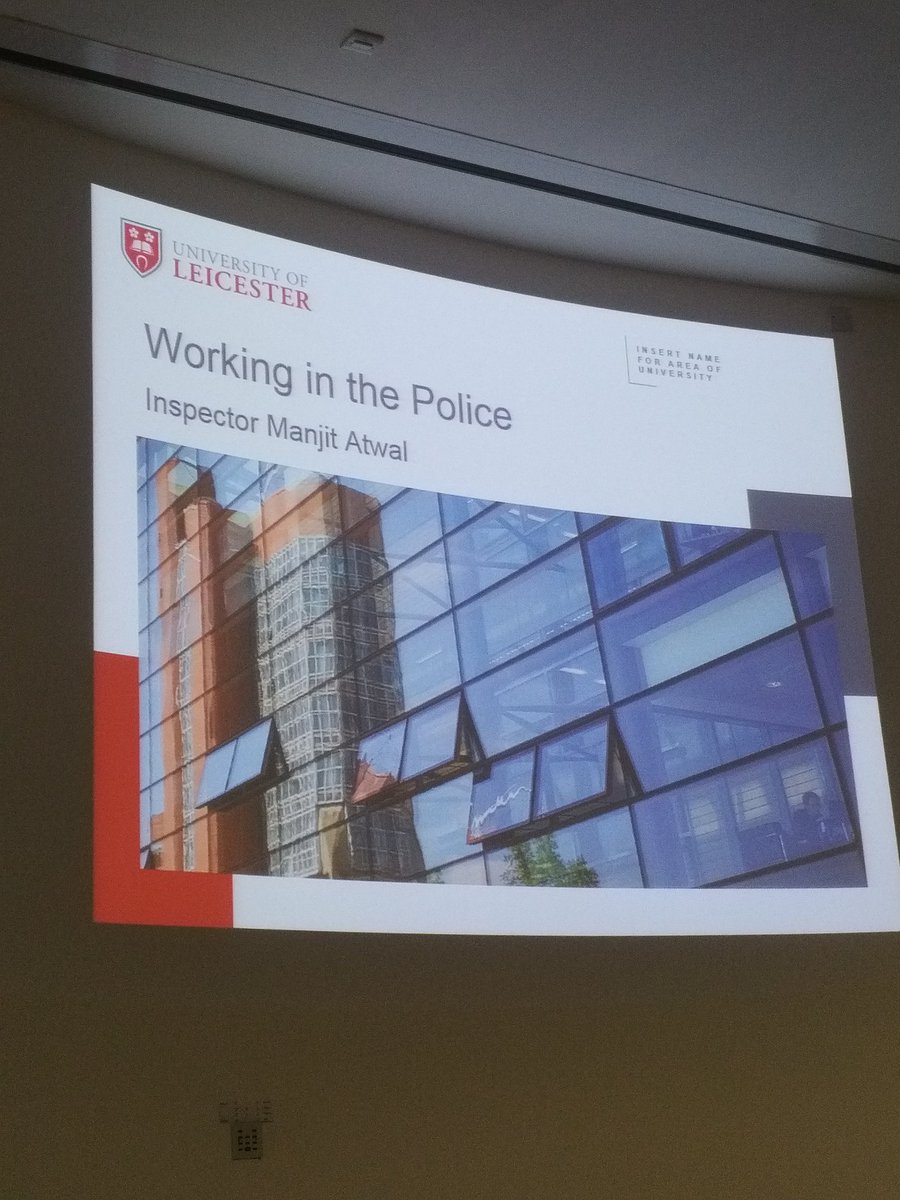 CCLeicsPolice's tweet photo. With @CityCentreNPA at @CriminologyLeic discussing working in the justice system 

Thanks to @DrClaireDavis for the invitation. 

Some great questions

@PolicingLeic https://t.co/NvspbrHof6