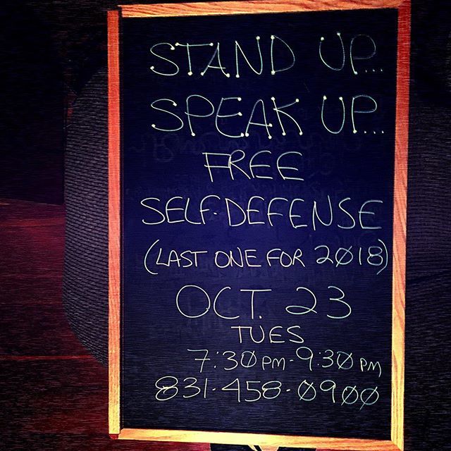 Minorsan_Team's tweet photo. OK Santa Cruz Locals...this is the last FREE Self-Defense Strategies &amp; Skills Workshop for 2018.
Get on it now if you haven’t yet. It is time. Take action. Only you can truly help you.
#selfdefense #santacruzselfdefense #selfdefensesantacruz #learntofigh… https://t.co/ASDRcp8KgD https://t.co/Rh3iTfxn47
