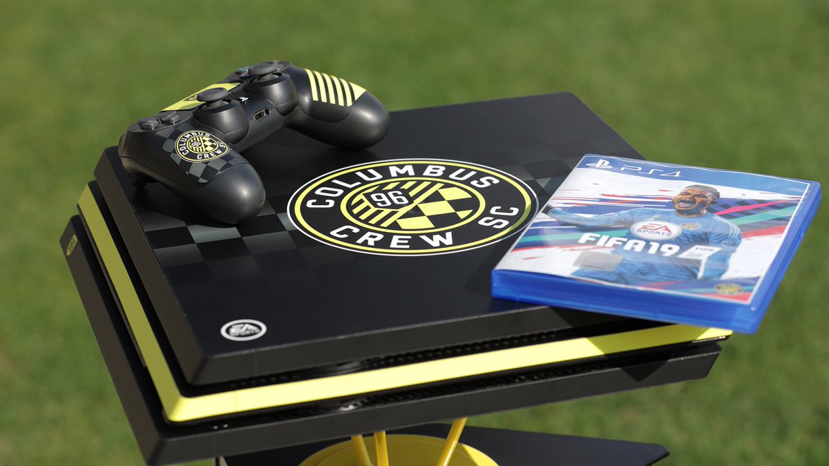Gamers, here’s one you won’t want to miss out on 👇 This #CrewSC #PS4 &amp; #FIFA19 bundle can be yours! Follow us, our 3 #eMLS players (<a href="/nenadstojkovic0/">Nenad Stojkovic</a>, <a href="/Hasib_7/">Hasib 🇧🇦</a> &amp; <a href="/SKaMzZ1992/">GLX</a>) and RT for your chance to win! 🎮

Full contest rules/details ➡️ crew.sc/2IIuOl3