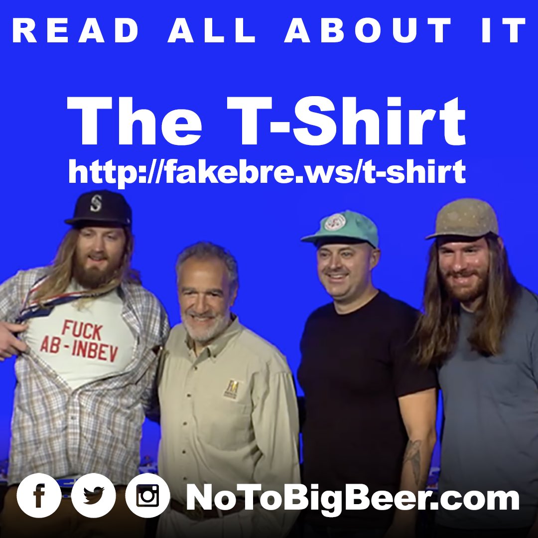 notobigbeer's tweet photo. Interested in the story behind the #tshirt seen at the #GABF this year? Read this article from Josh Noel @hopnotes - https://t.co/jieUguVRxE
...
@Cloudburst_Brew #FuckABInBev #BuiltToSell #IndependentCraft #DrinkCraftBeer #CraftBeerMatters #NoToBigBeer https://t.co/tpzB3y12hp