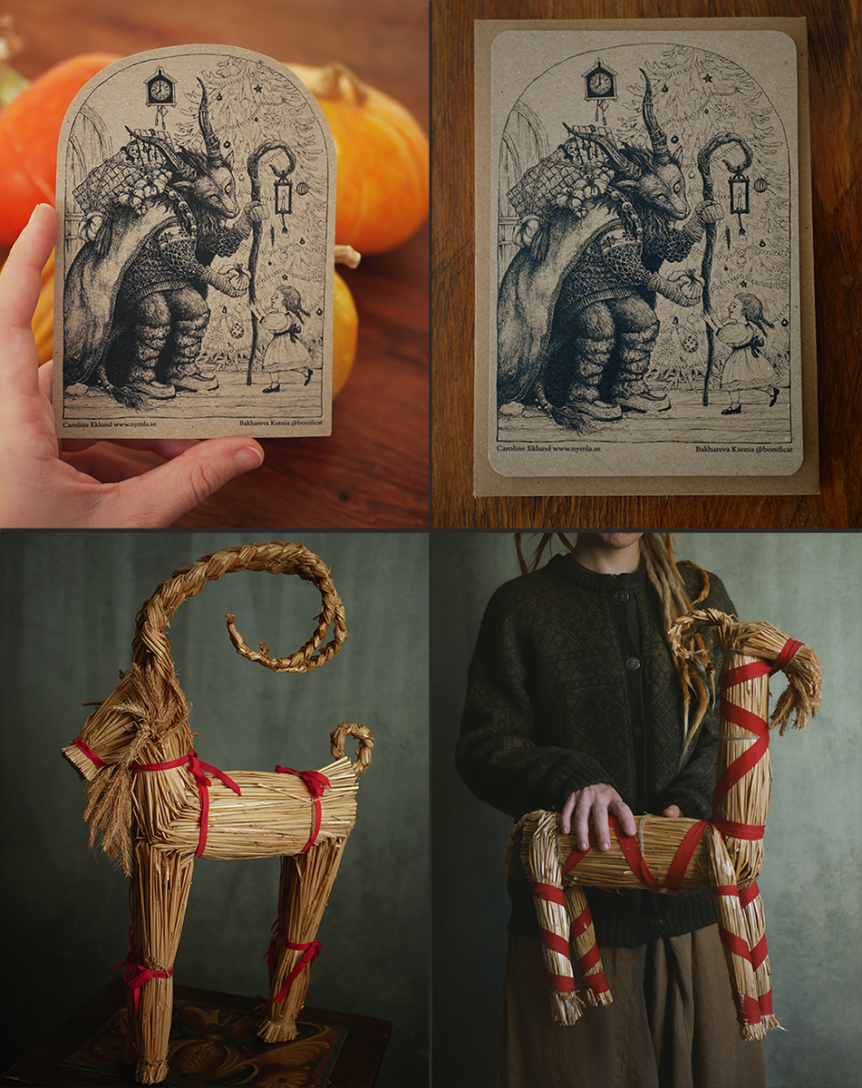 ArtOfNymla's tweet photo. Ohmigodz, I did it. The shop update is now LIVE!
https://t.co/xPZ3FxQ6ix 
Here are some items that wasn't in the preview (except the mask). These are just a few of aaall of the things. I'm crazy excited about the greeting cards (to the top left), illustrated by @bonificat ! 🐐💚 https://t.co/lVIg4OMmRA