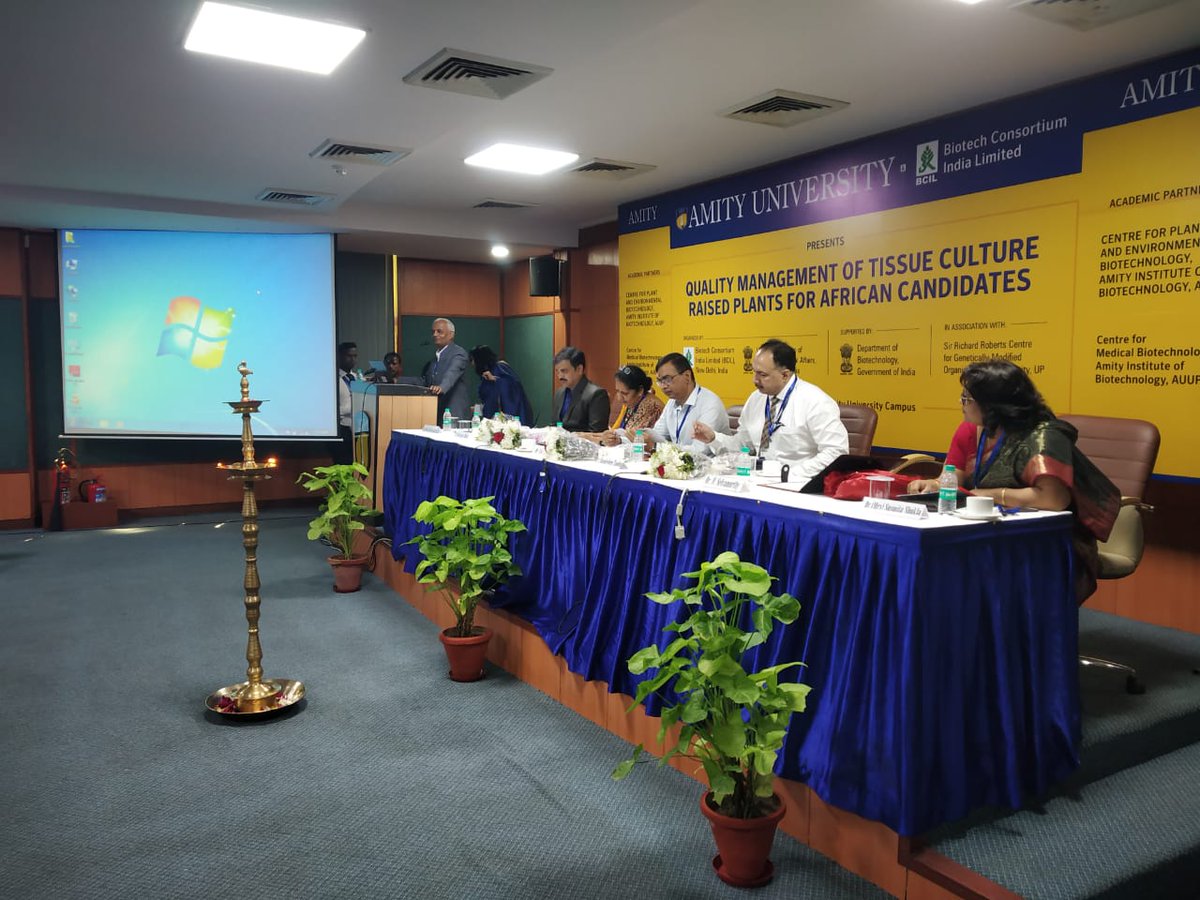 Biotech4India's tweet photo. 4th week training programme of African candidates from 9 countries organized by BCIL started with orientation on virus indexing and genetic fidelity. https://t.co/UL18Li4KAd
