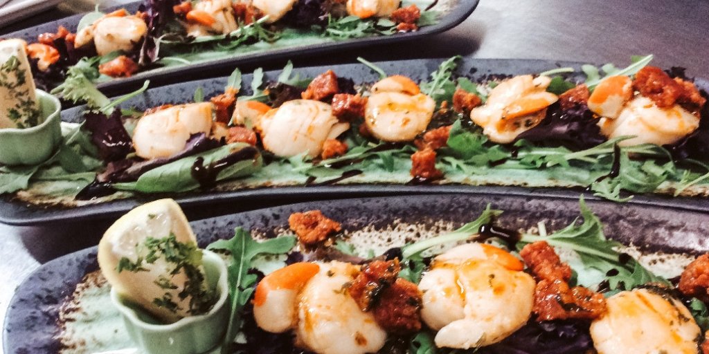 orkneyfood's tweet photo. Introducing our 2018 #Orkney Food & Drink Awards nominees ➡️ Best A-la-Carte Meal - The Merkister Hotel, @the_foveran and @KirkwallHotel https://t.co/QPKJtQRtNy #TasteofOrkney #OFDA18 https://t.co/jP9BO6PFjQ