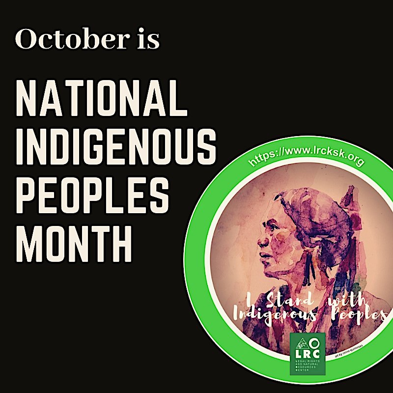 lrcphl's tweet photo. October is National Indigenous Peoples Month https://t.co/oGvYlfs1VO