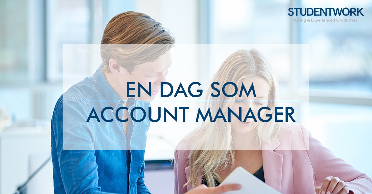 StudentworkSE's tweet image. Här, bit.ly/2IsNBk5, får du en inblick i hur en dag som #AccountManager hos oss kan se ut! Vill du att din arbetsdag ska innehålla kundrelationer, fantastiska kollegor och massor av möjligheter? Just nu söker vi fler Account Managers så skicka in din ansökan redan idag!