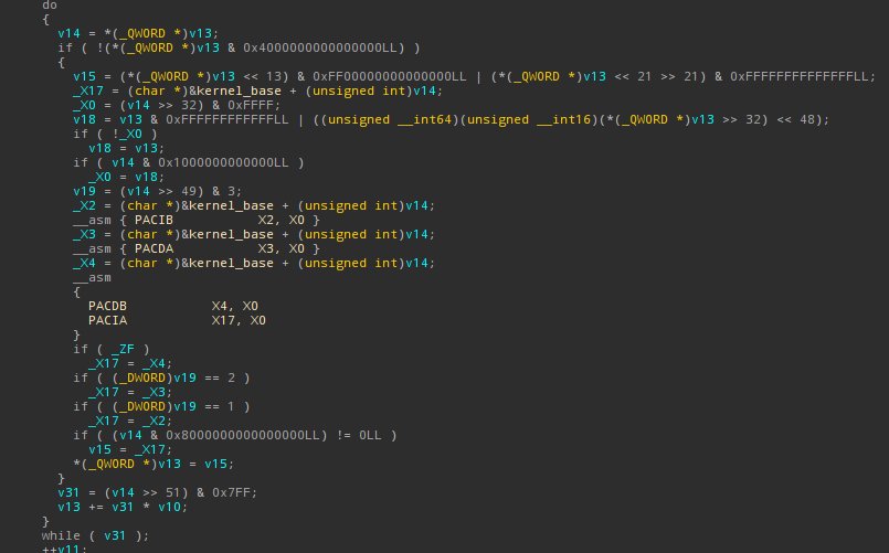 Synacktiv's tweet image. iOS12 Kernelcache laundering: adding PAC instructions and kernelcache relocations support to IDA via IDAPython synacktiv.com/posts/exploit/…