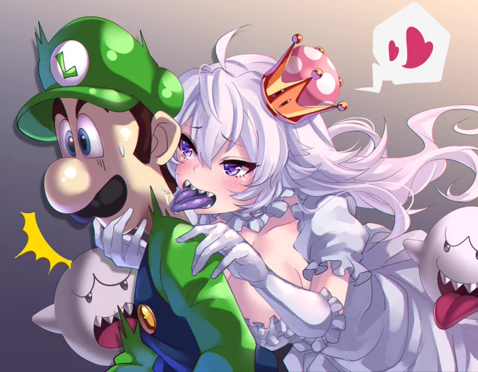 後ろからなら大胆になれるのに…彼を目の前にしちゃうと///
 #キングテレサ姫 #Booette 