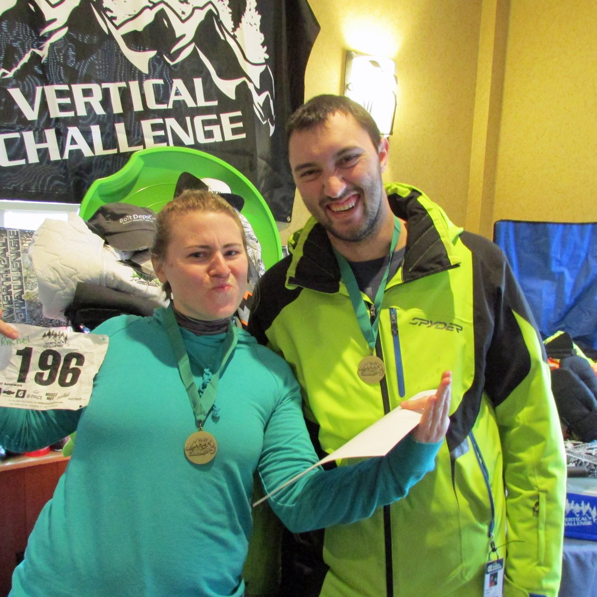 It's all about the medal, yo! #skivc #RacingIsFun #ski #snowboard
