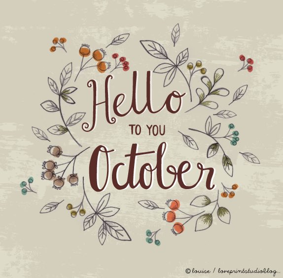 Happy October! We’re fully into Autumn and loving it! 🍂 #autumn #October1st #October