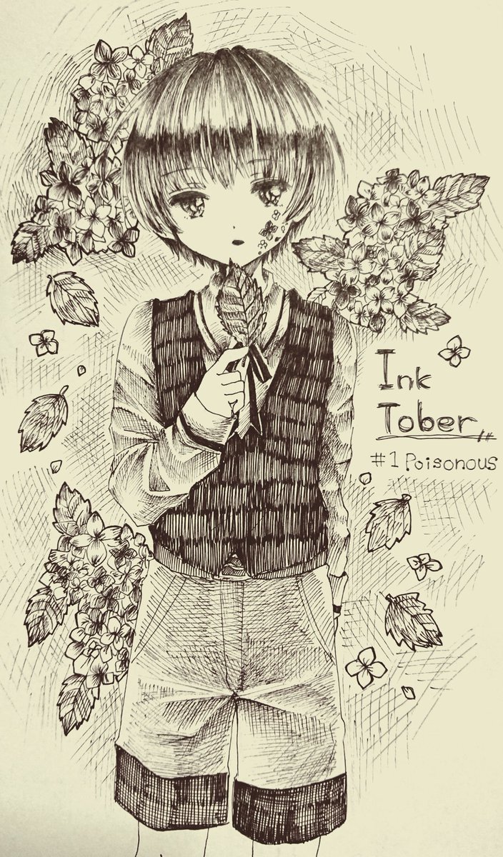 こういうの参加するのめっちゃ好きです?
#inktober2018 
#inktober 