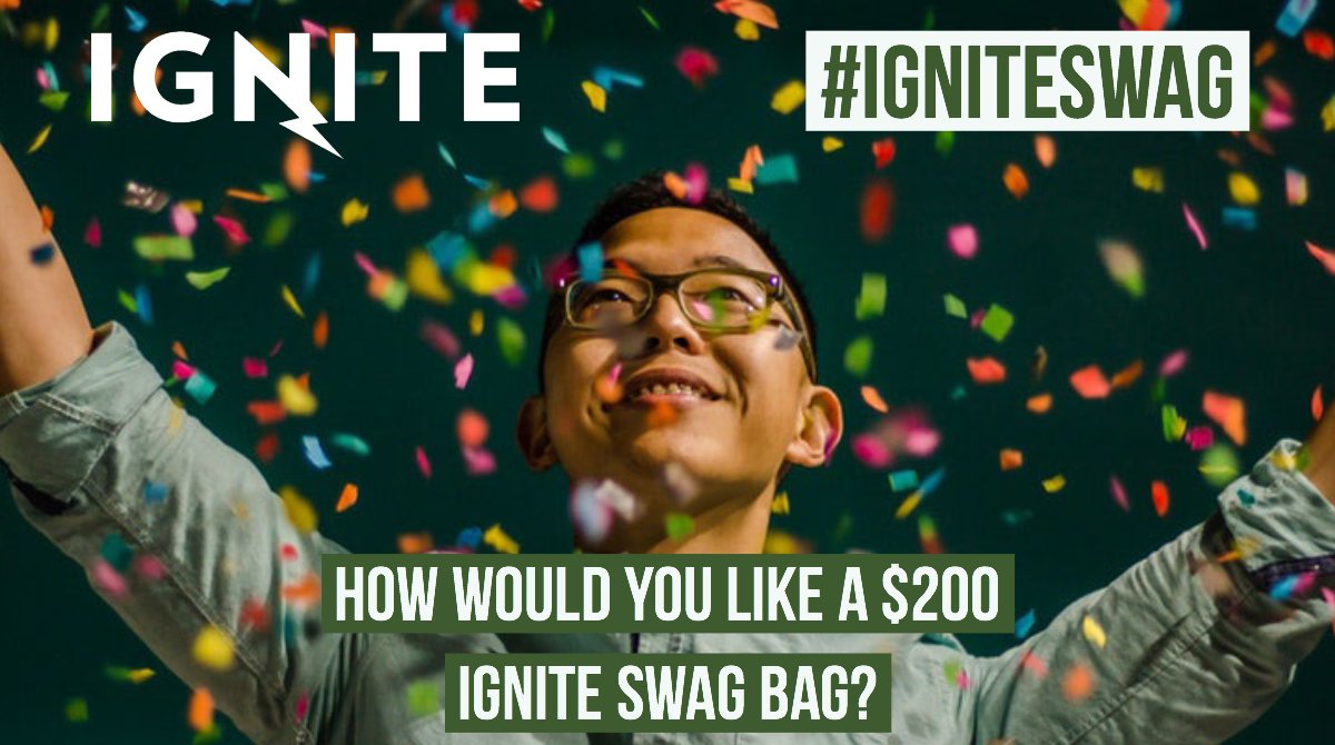 IGNITEAtlantic's tweet photo. How would you like to win an Ignite Labs Swag Bag worth $200? All you have to do is enter our #igniteswag giveaway this month at https://t.co/EJH9FJNSpw to win. You can enter every day. We will be making the draw Oct. 31. https://t.co/EM7PipLXhs