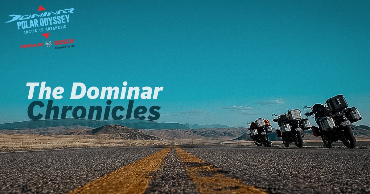 boschindia's tweet photo. "Sometimes, when the riders aren't looking, the #Dominars slip out for some fun on their own. Know more about their adventures, #DrivenByBosch on our website. https://t.co/2BNmIDEscB
#PolarOdyssey #SpiritOfTheRide " https://t.co/gDKhX2qdEe