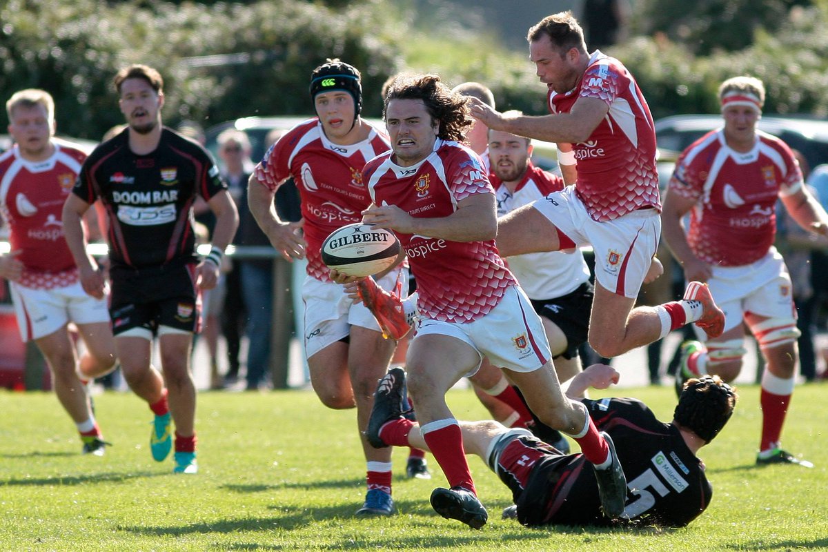 On the charge.

#VX3 #EquippedToConquer #BarnstapleRFC