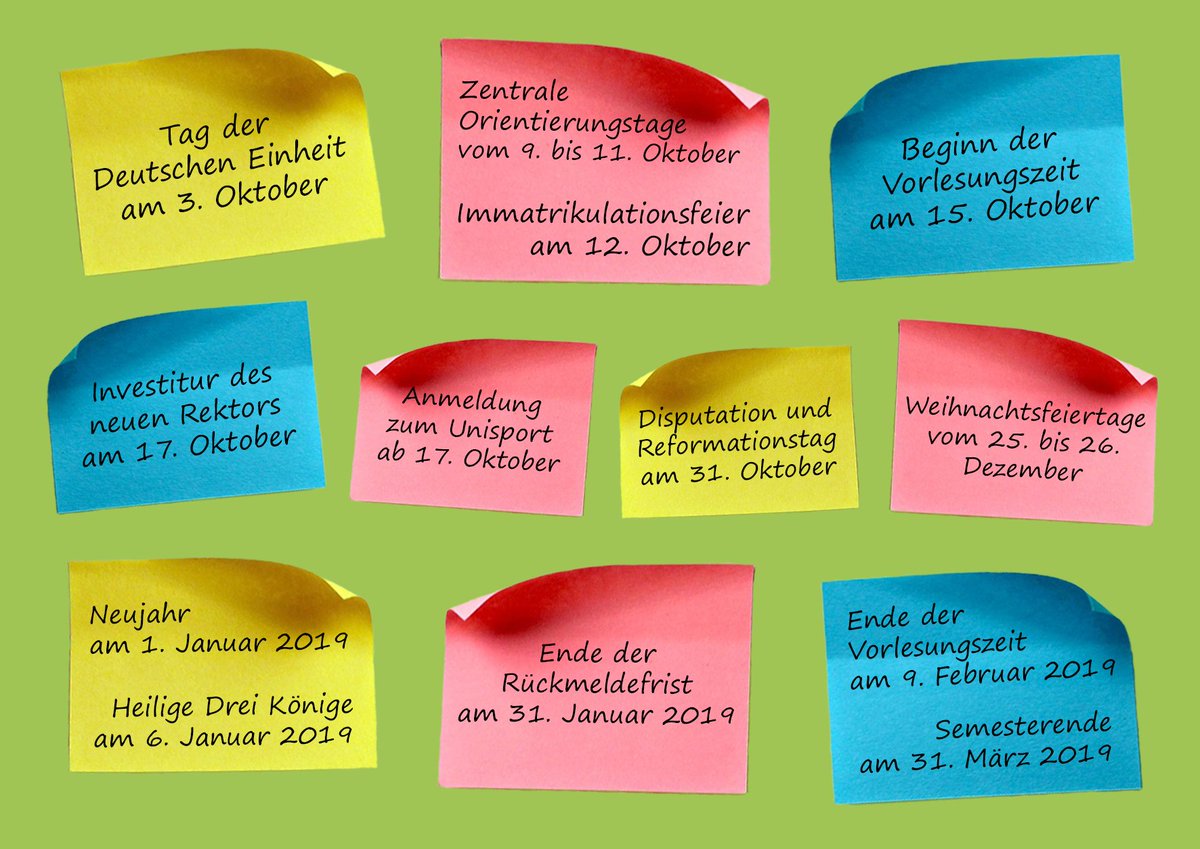 Universitat Halle On Twitter Heute Beginnt Das Wintersemester