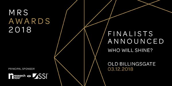 TweetMRS's tweet image. Here are the finalists for the #MRSawards 2018. Congratulations everyone! mrs.org.uk/awards/mrs_awa…