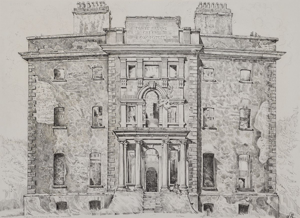 IrishGeorgian's tweet photo. Our current exhibition '"Vain Transitory Splendours": The Irish Country House and the Art of John Nankivell' is open Tuesday to Sunday until 28 October. Admission is free. https://t.co/NVSD3r5RCQ