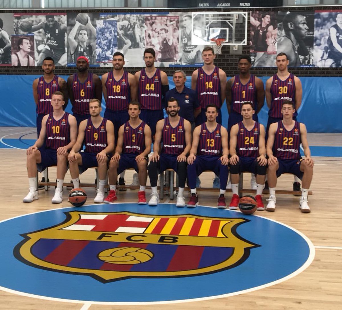 EuroLeague's tweet photo. 📸 @FCBbasket Media Day https://t.co/Si0UFr0FM9