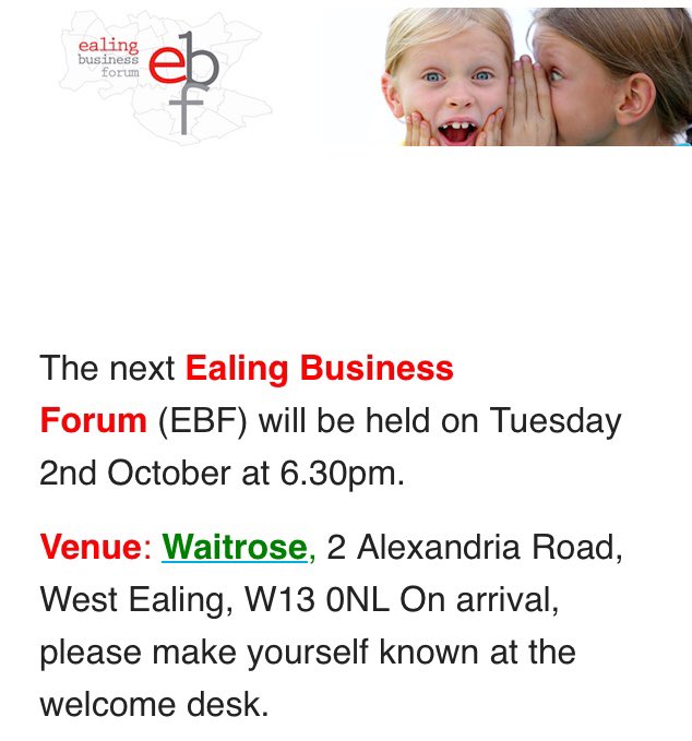 GeoffLangston's tweet image. @chatnmeetcoffee @iconiccreative @EalingBForum tomorrow evening from 6.30pm @waitrose West Ealing. Learn how to build your personal resilience, meet, chat &amp;amp; do business. FREE entry for all 👌🏼