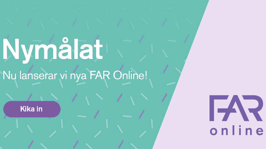 FARbransch's tweet photo. Nylansering av FAR Online! Den pĂ„litliga rĂ€ttsdatabasen och din portabla partner i karriĂ€ren har genomgĂ„tt en större förĂ€ndring â till det bĂ€ttre. VĂ€lkommen in! đ https://t.co/Ic5EQTUg1k đ #faronline #nylansering #nyafaronline https://t.co/GlweEhkmwr