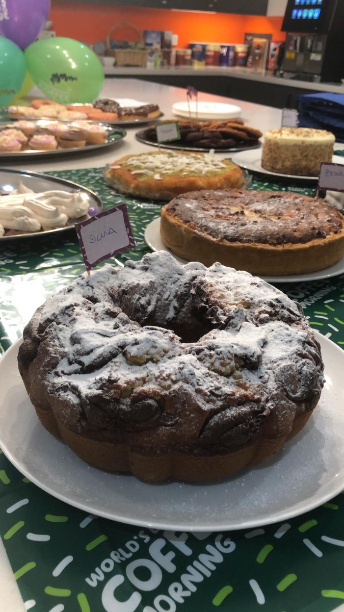tata_comm's tweet photo. it's #InternationalCoffeeDay - a great reason to relive last week's #MacmillanCoffeeMorning - where we raised money to support those affected by cancer with @MacmillanLondon for #TataCommsDRIVE. Check out the mouth-watering treats baked by our #TeamTataComms London! 🍰 ☕ https://t.co/zGS7zAuV6K