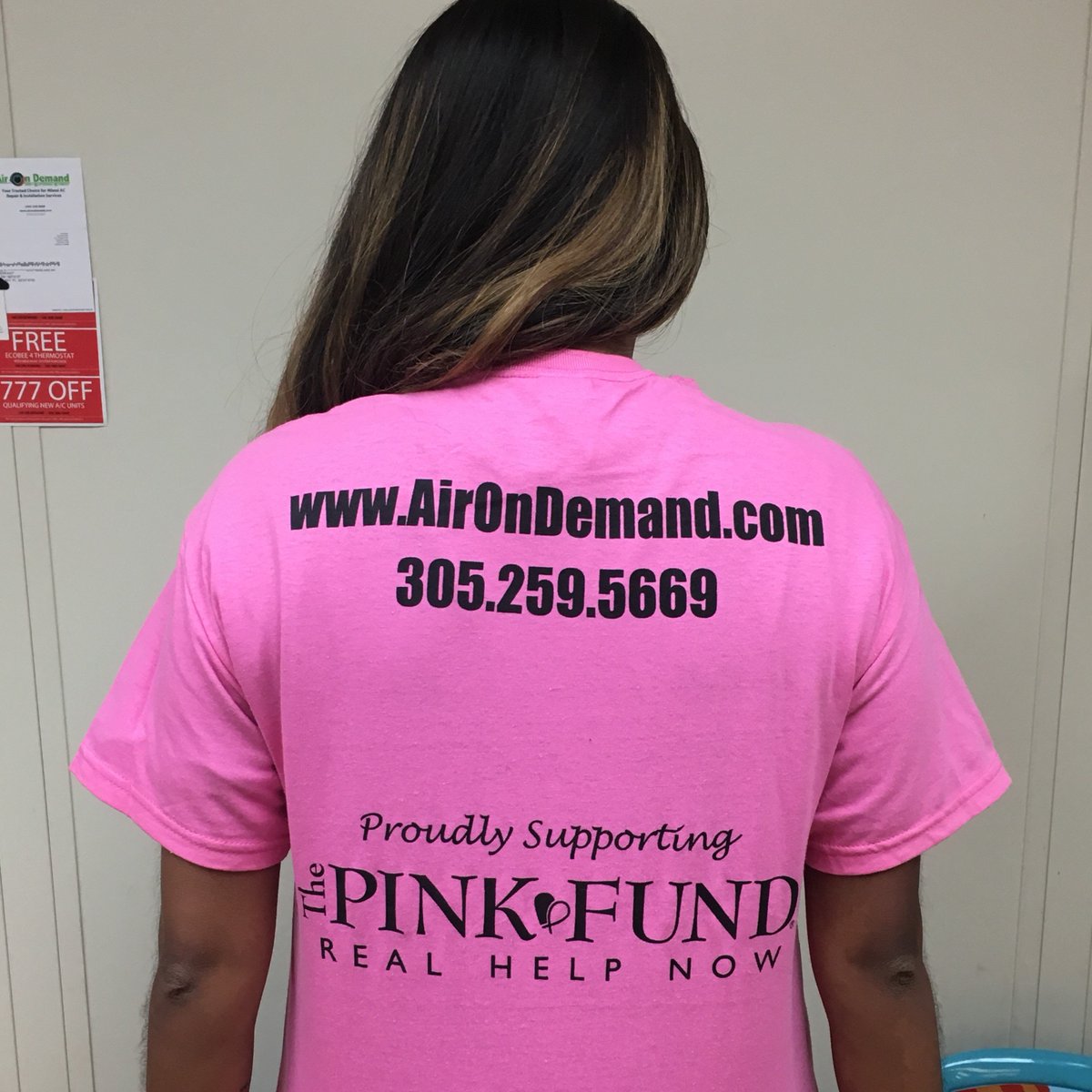 AirOnDemand's tweet image. Happy October!

Join us this year as we support The Pink Fund with our 3rd Annual Fundraiser. Each Service or Repair call made now through October 31st, we will donate $1 to the pink fund!
#RealHelpNow #ThePinkFund #BreastCancerAwareness #SupportLocal