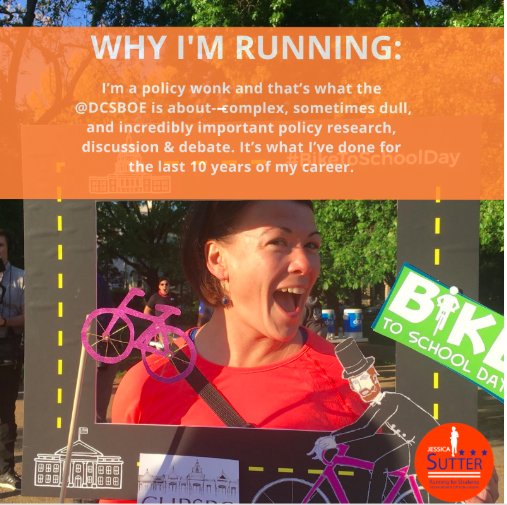 jessicasutterW6's tweet photo. #WhyImRunning
#Ward6
#SutterforSBOE
#runningforstudents
#DCision18
#DC
#DCPSrising
@CHPSPO
#SWDC
#NavyYard
#barracksrow
#easternmarket https://t.co/TMsqTNg8A5