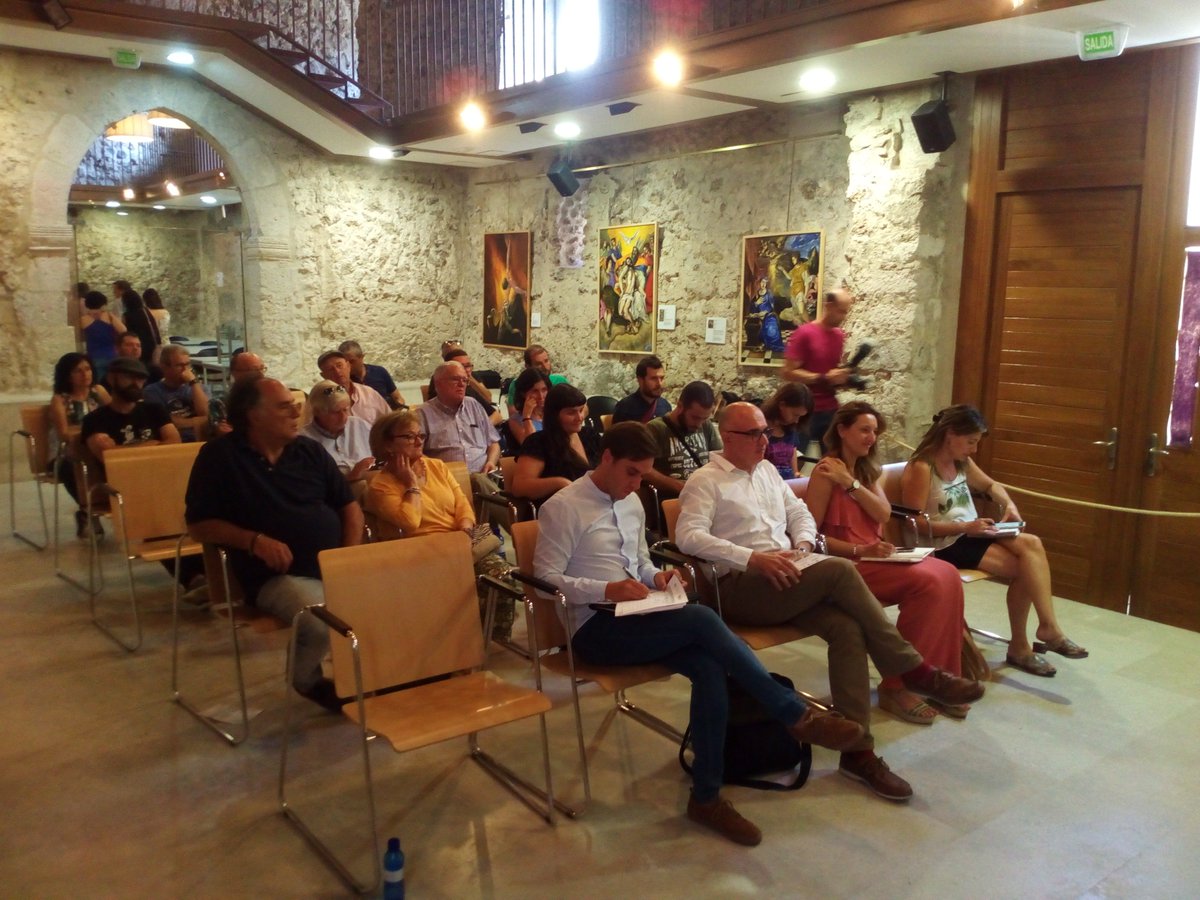InnovaCidex's tweet photo. El pasado 21 de septiembre, tuvimos el placer de asistir y participar desde CIDEX en la Jornada de Divulgación organizada a través del G.O RESIMEC en Cuellar (Segovia). 
La jornada se centró en la mecanización de las labores de resinación y su repercusión en el sector resinero. https://t.co/CLbEej7JUc
