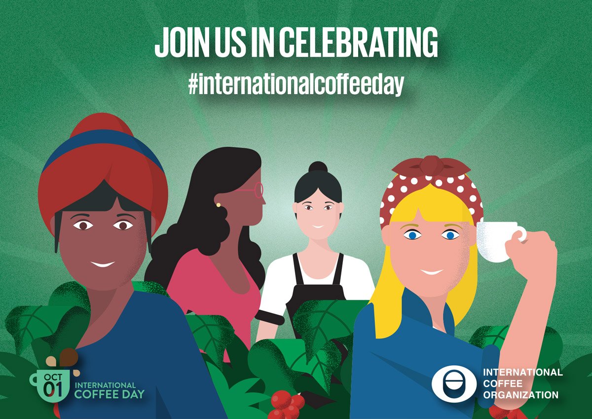 franzrusso's tweet photo. Il #1ottobre è la #GiornataMondialedelCaffe. Il tema di quest'anno è #WomeninCoffee per riconoscere il grande ruolo delle donne: il 25% delle aziende sono guidate da donne e il 70% della forza lavoro è composta da donne. Viva le Donne e viva il Caffè! ☕️
#InternationalCoffeeDay https://t.co/2RYJqZC2BW